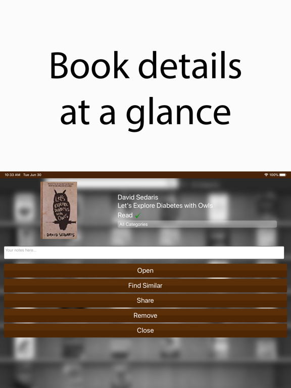 My Book List - Library Manager screenshot