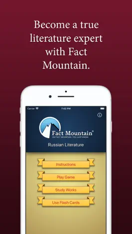 Game screenshot Russian Lit -- Fact Mountain mod apk