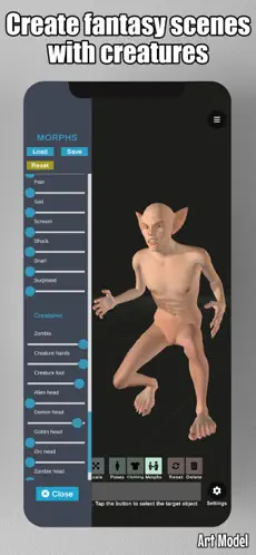 Imágen 6 Art Model - Pose & morph tool iphone