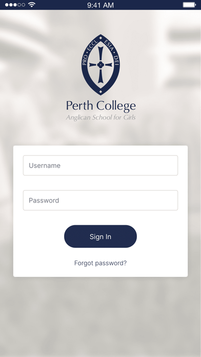 Perth College screenshot 2
