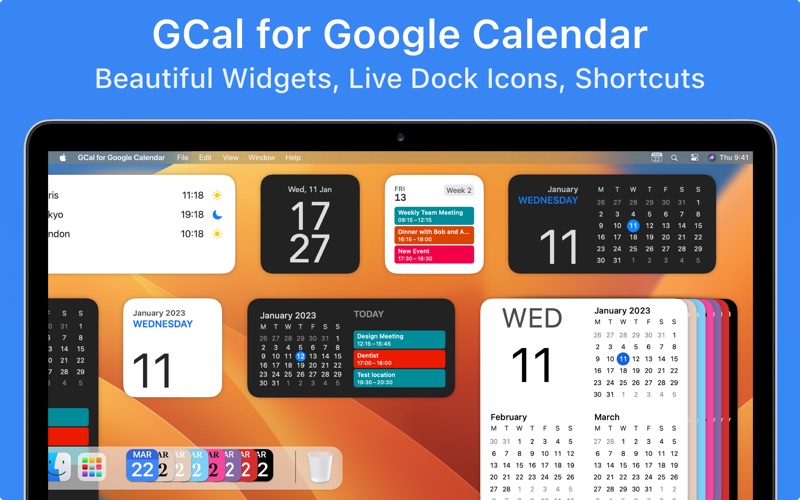 GCal for Google Calendar på PC