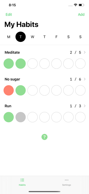 Hapit — Habit Tracker