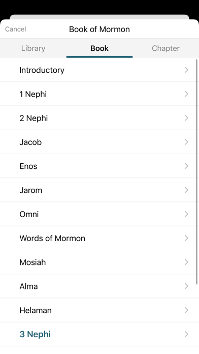 How to cancel & delete RE Scriptures from iphone & ipad 3