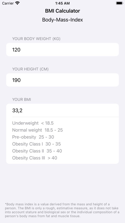 BMI Calculator Fast & Accurate