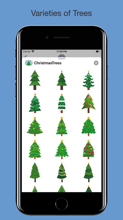 Christmas Tree Sticker Set
