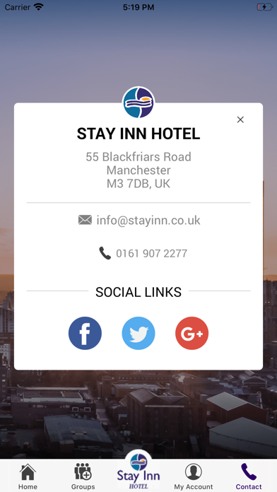Stay Inn Hotel Manchester screenshot 3