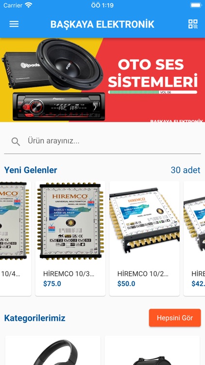 Başkaya Elektronik B2b Market