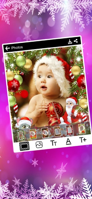 Christmas Photo Frame & Wishes(圖4)-速報App