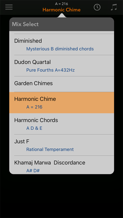 HarmonicChimes screenshot 2