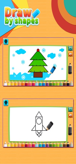 益智塗鴉塗色畫畫板-教育畫畫遊戲(圖4)-速報App