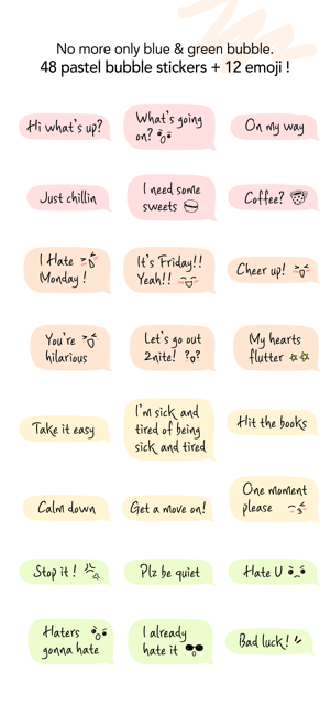 Pastel talk for imessage(圖2)-速報App