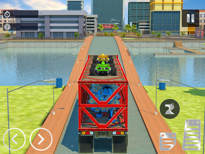 转变 机器人 运输 卡车