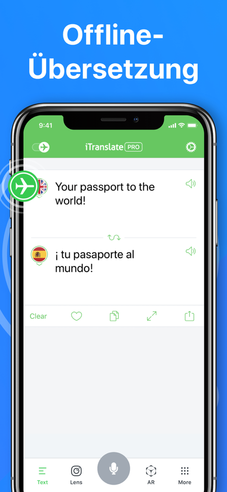Itranslate Ubersetzer Overview Apple App Store Germany