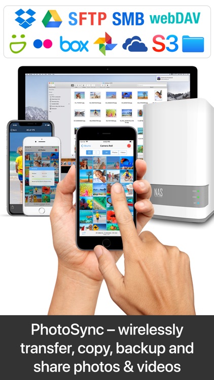 PhotoSync – transfer photos
