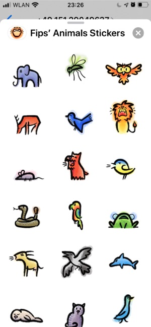 Fips’ Animals Stickers