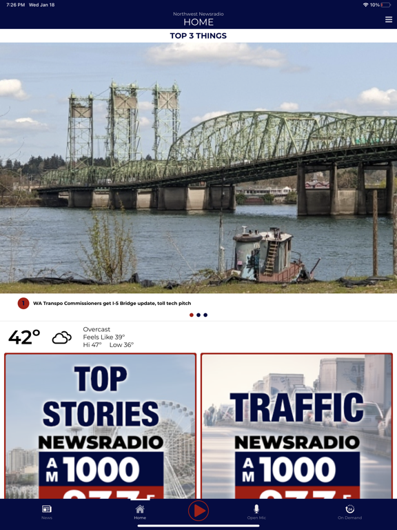 Newsradio 1000/FM 97.7 Seattle screenshot 3