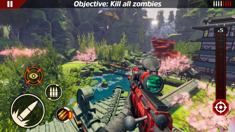 SNIPER ZOMBIE 2: Offline Games screenshot-7