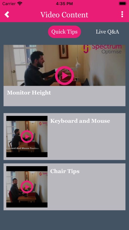 WFH Posture App