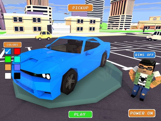Blocky Car Racing Game screenshot 3