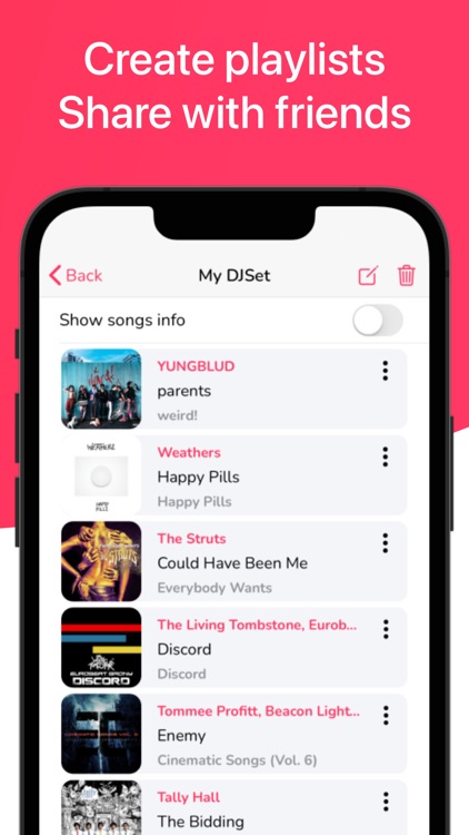 Tunely – Song & Music Finder screenshot-3