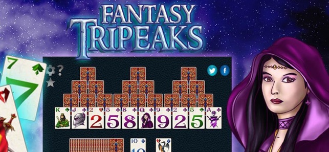 Fantasy Solitaire TriPeaks