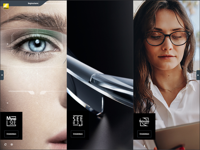 Eyecast for Nikon Lenswear