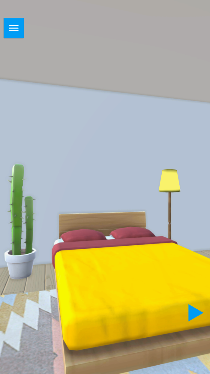 Escape Game  Room with a lamp