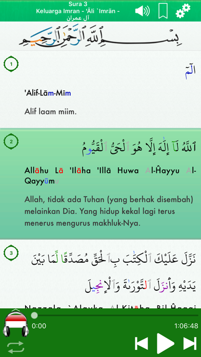 Quran Audio Indonesian, Arabic screenshot 3