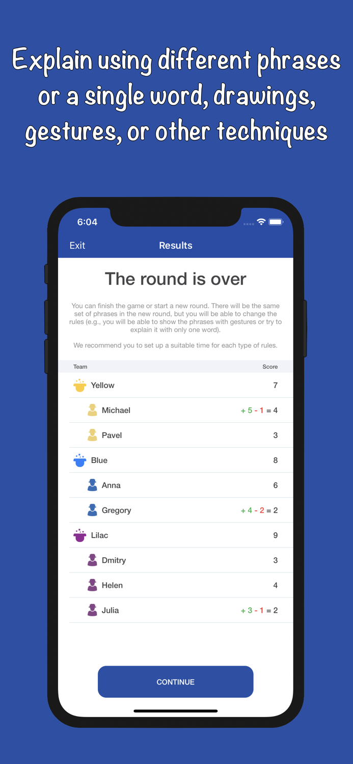 Alias - guess a word