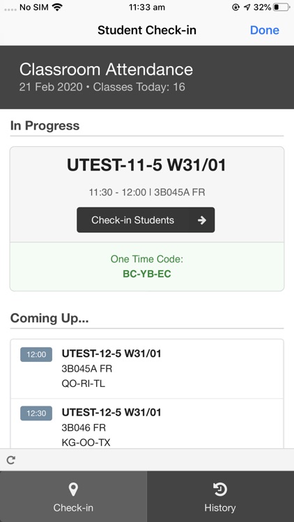 UWE Bristol MyAttendance screenshot-3