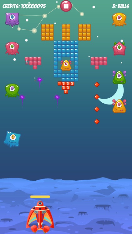 Cosmo Paddle Ball Game screenshot-5