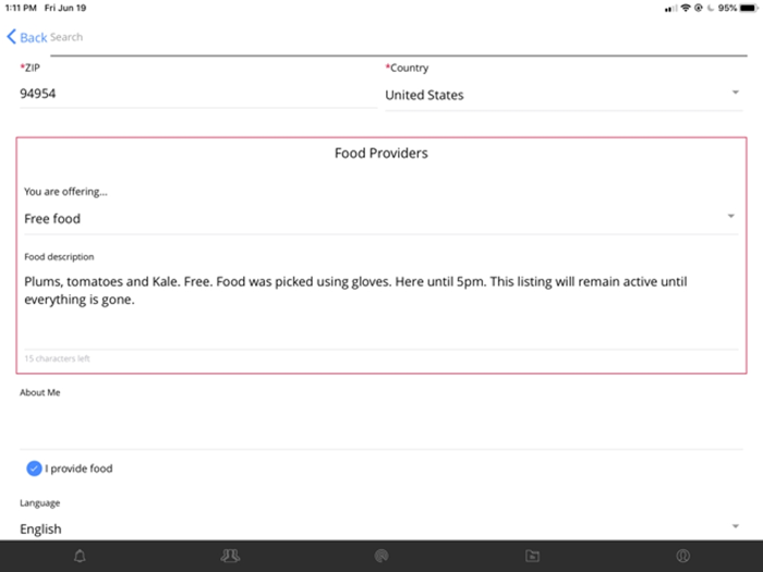 LocalFoods App