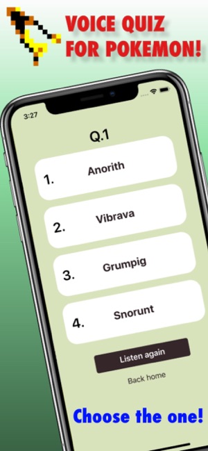 Voice Quiz For Pokemon(圖3)-速報App