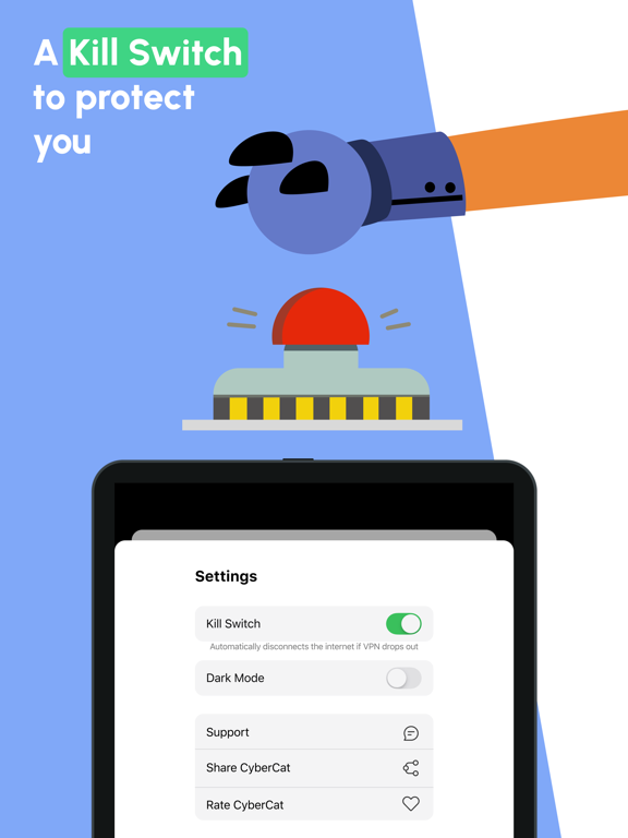 CyberCat VPN: Secure & Private screenshot 4