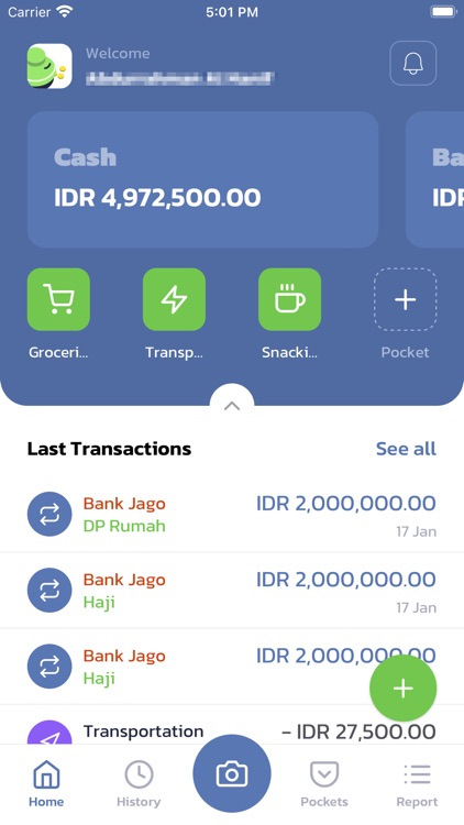 KendiQ Personal Budgeting