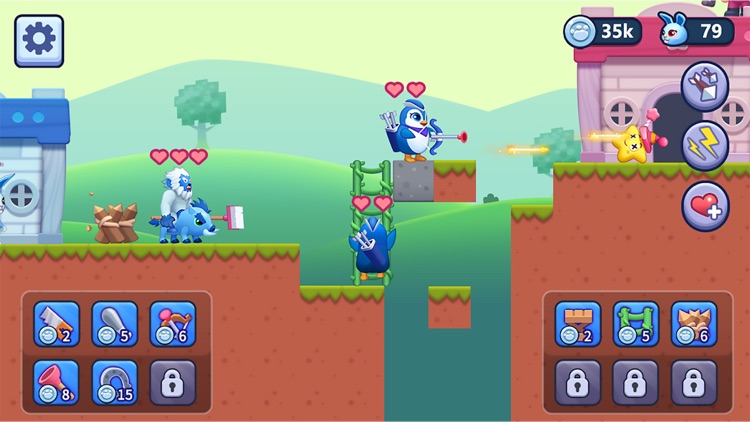 Animal Battle : Defence Game screenshot-3