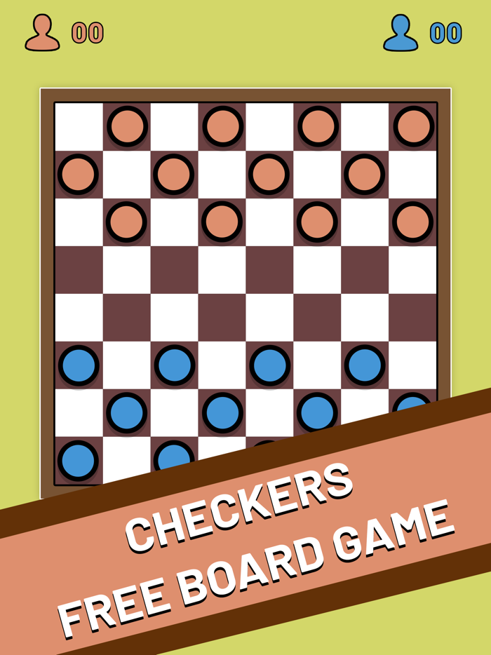American Checkers Board game
