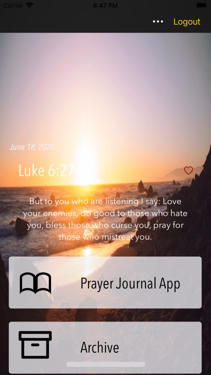 Prayer Journal App