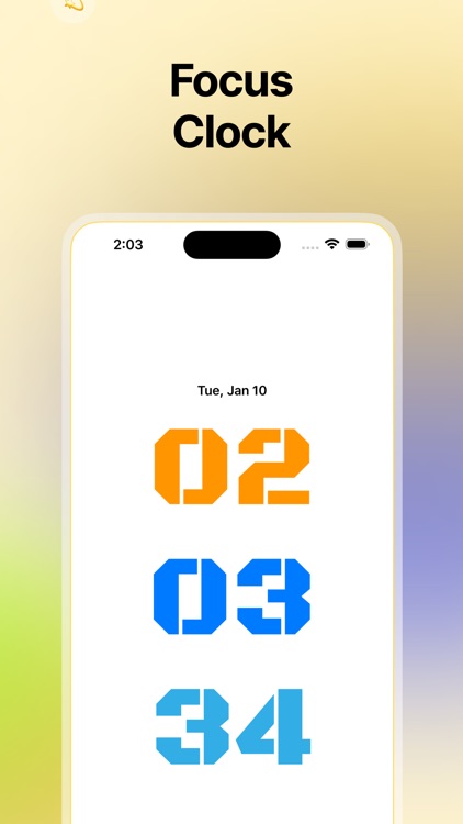 Minimalist Desk Clock + screenshot-4