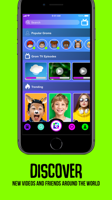 GROM - Social Network For Kids screenshot 4