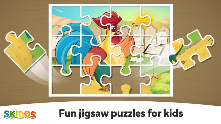 Toddler Farm Animals Puzzles screenshot-0