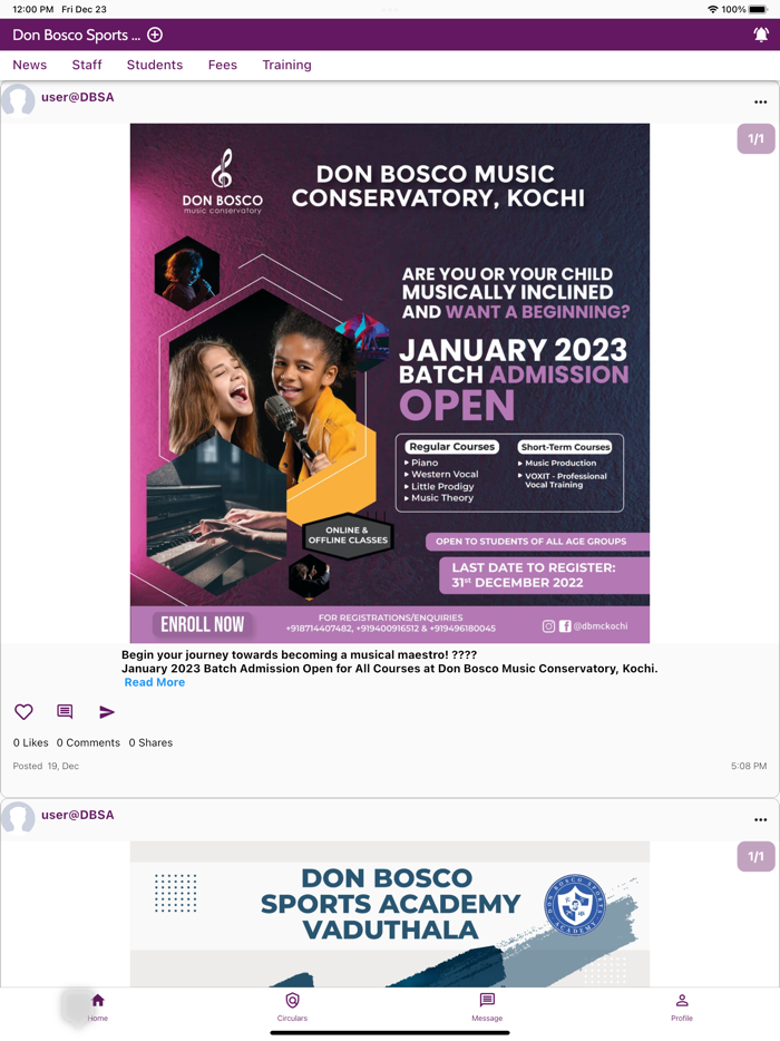 Don Bosco Sports Academy