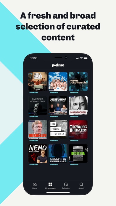 Podme: Premium Podcast Player screenshot 2