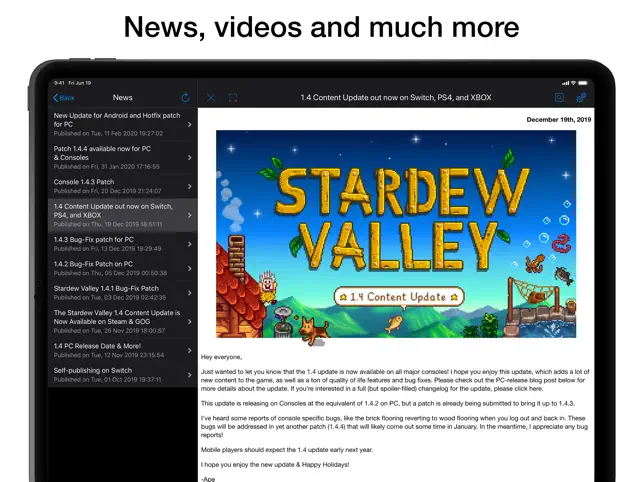 Imágen 10 Database for Stardew Valley iphone