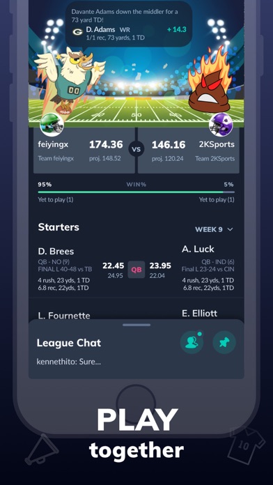 hey r/ffcommish, I work at Sleeper. We recently launched the tablet app for  iOS and Android. We also plan on launching auction this week, as well as  big updates to the website