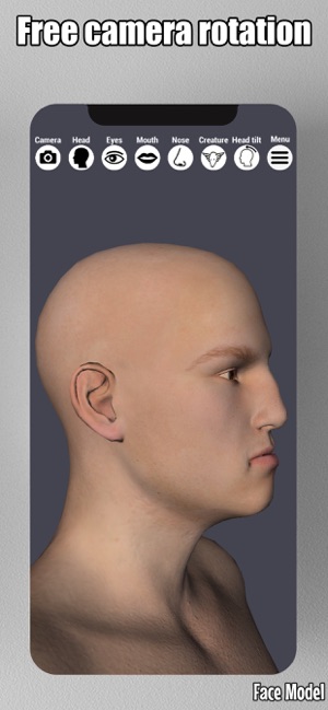 Face Model -posable human head(圖6)-速報App