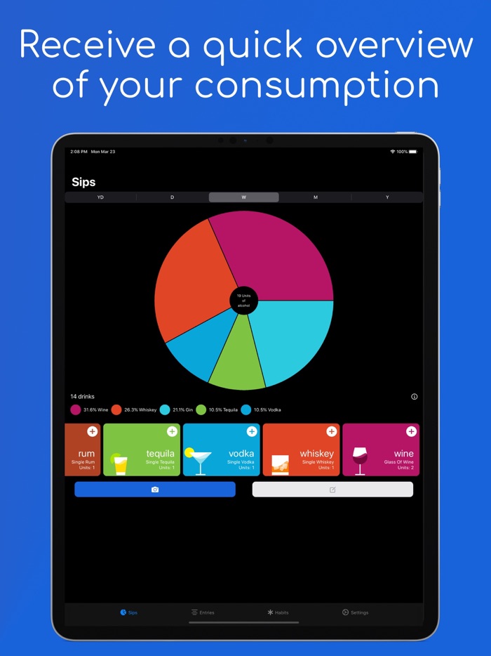 Sipped - Alcohol Tracker