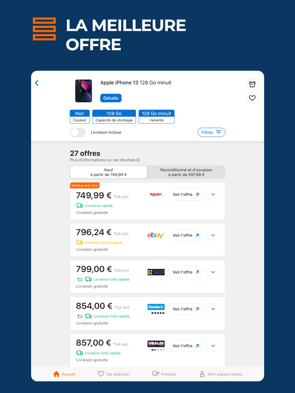idealo - Comparateur de prix idealo - Comparateur de prix