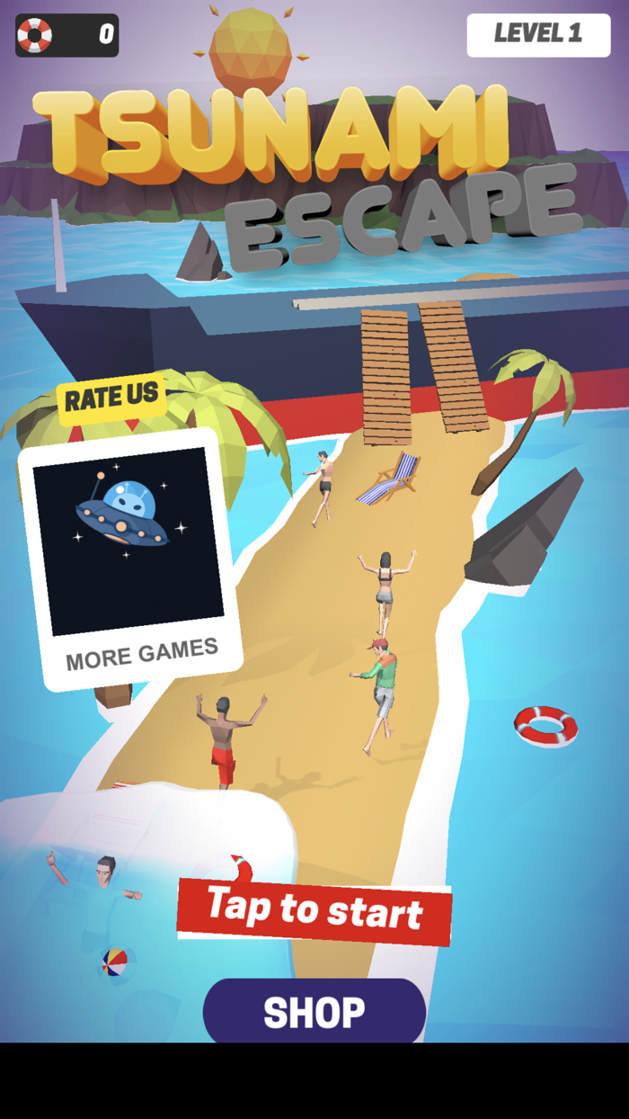 Tsunami Escape Rainbow