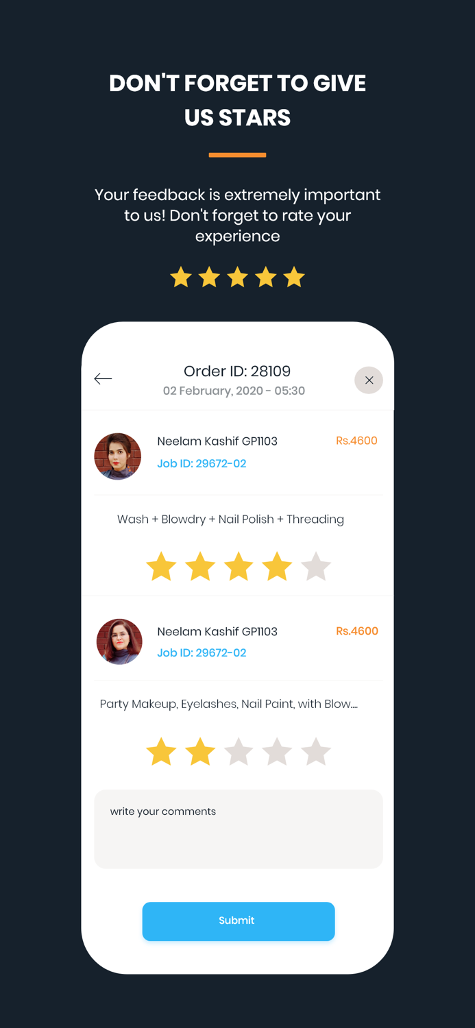 Gharpar – Beauty Services